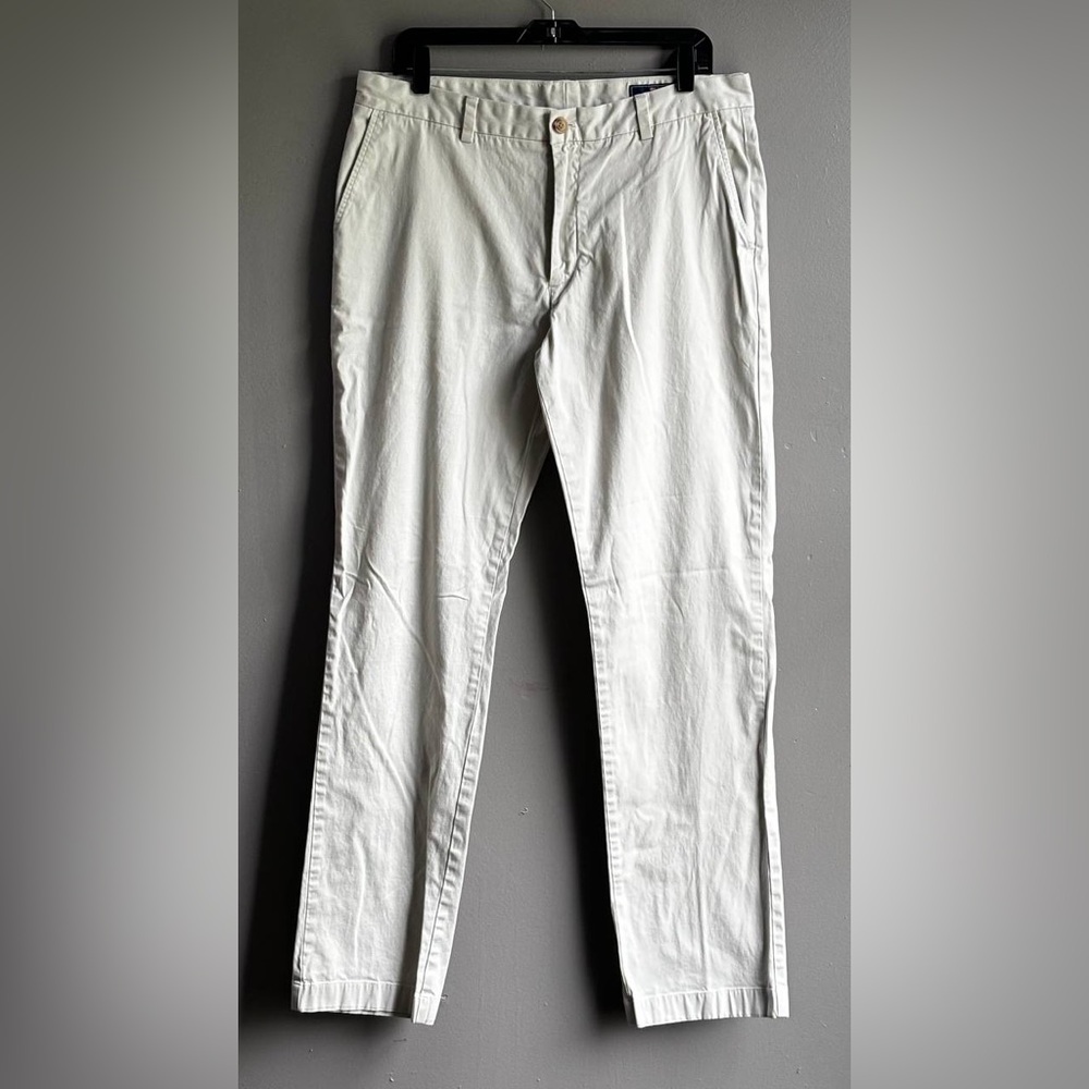 Vineyard Vines Mens 34x34 Chino Flat Front‎ Khaki Pants Preppy Office  Career